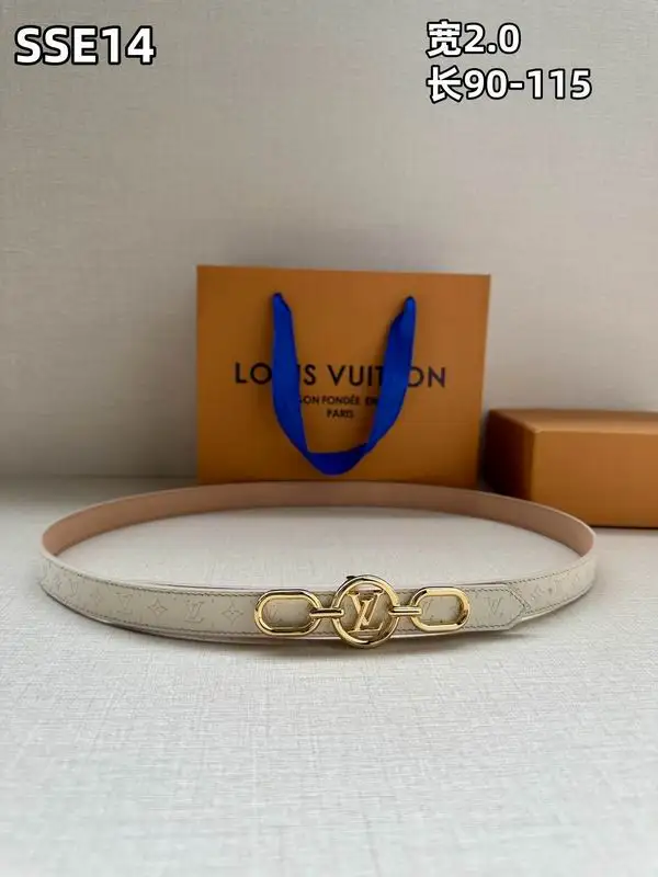 LV belt 20mmX90-115cm 8L24